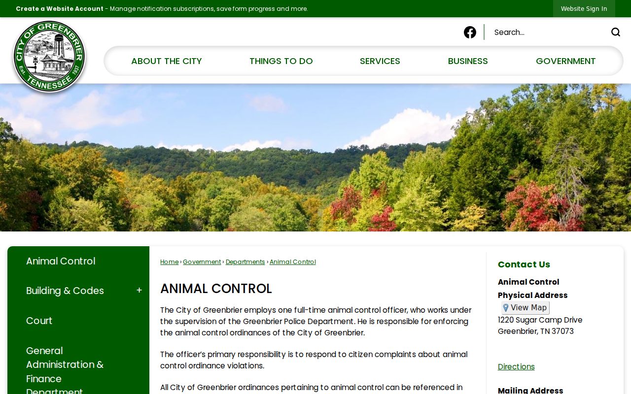 Greenbrier criminal history municipal court records page